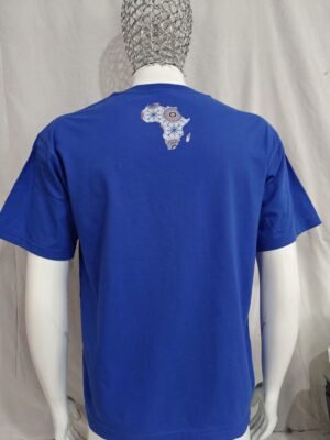 T-shirt brodé + Afrique dos en miniature